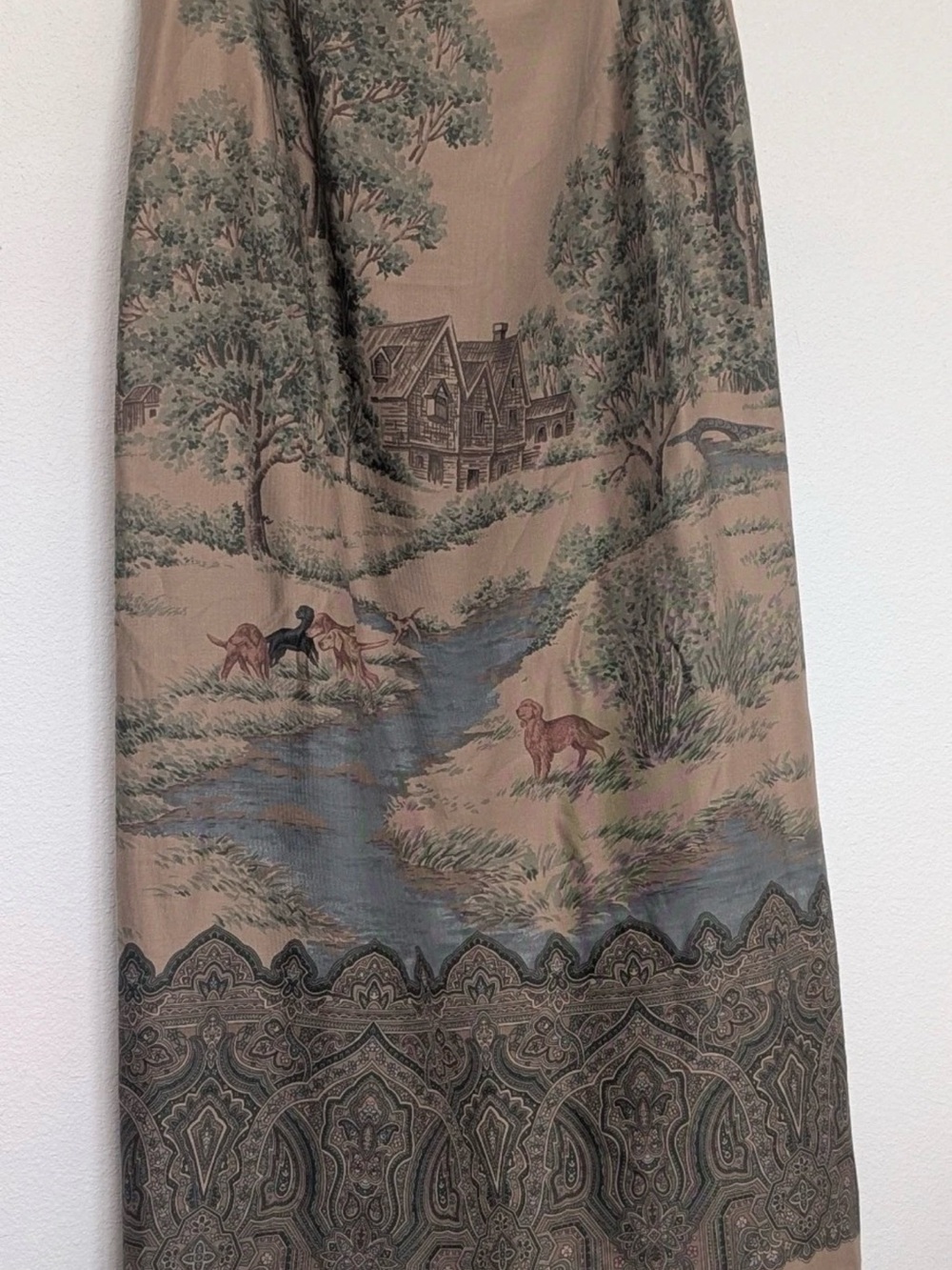 Beautiful Ralph Lauren wrapped skirt size 12 - Picture 2 of 8